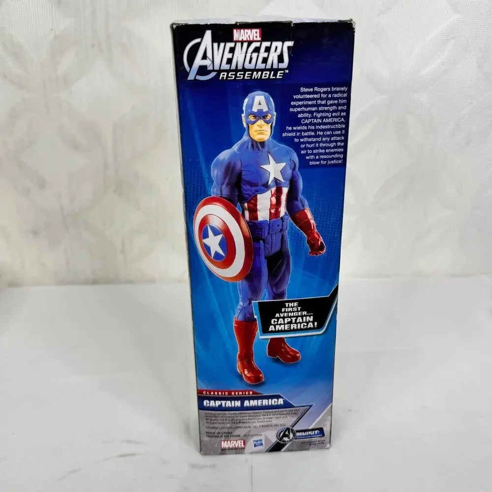 5 for $25| Marvel Avengers Assemble Titan Hero Series Captain‎ America 12”